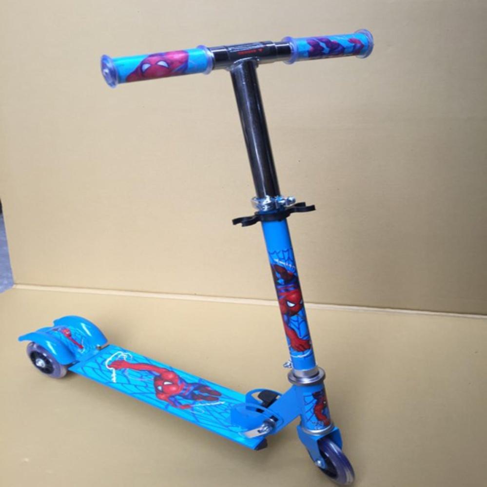 Xe trượt Scooter thông minh (Có phanh hãm + 3 bánh phát sáng + chuông)