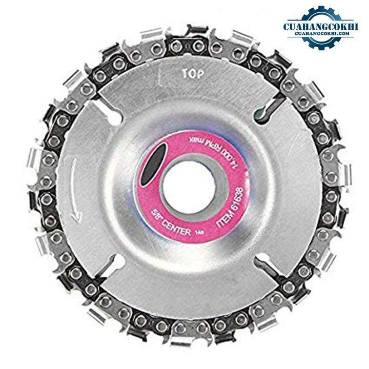 Bộ đĩa cưa xích  ĐĨA CƯA XÍCH GẮN MÁY MÀI CẦM TAY lưỡi cưa xích gắn máy mài