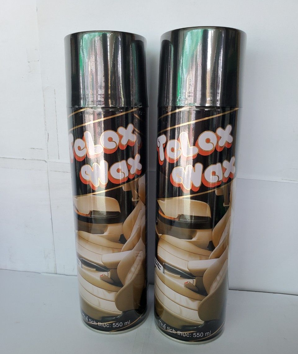 Chai Xịt Bóng dàn áo xe, dưỡng nhựa nhám, xịt bóng da Telox Wax/Dưỡng Nhựa Nhám Xe Máy, Chống UV 550