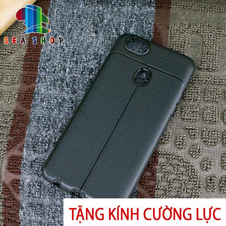 Ốp lưng oppo f5 nhựa dẻo - vân da loại a