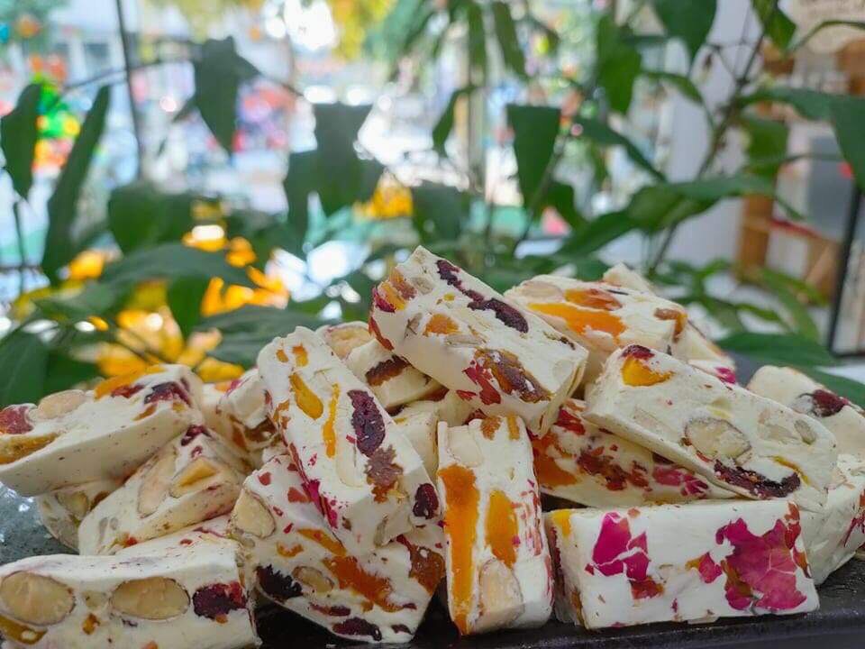 Kẹo Nougat Trái cây sấy khô 100gram