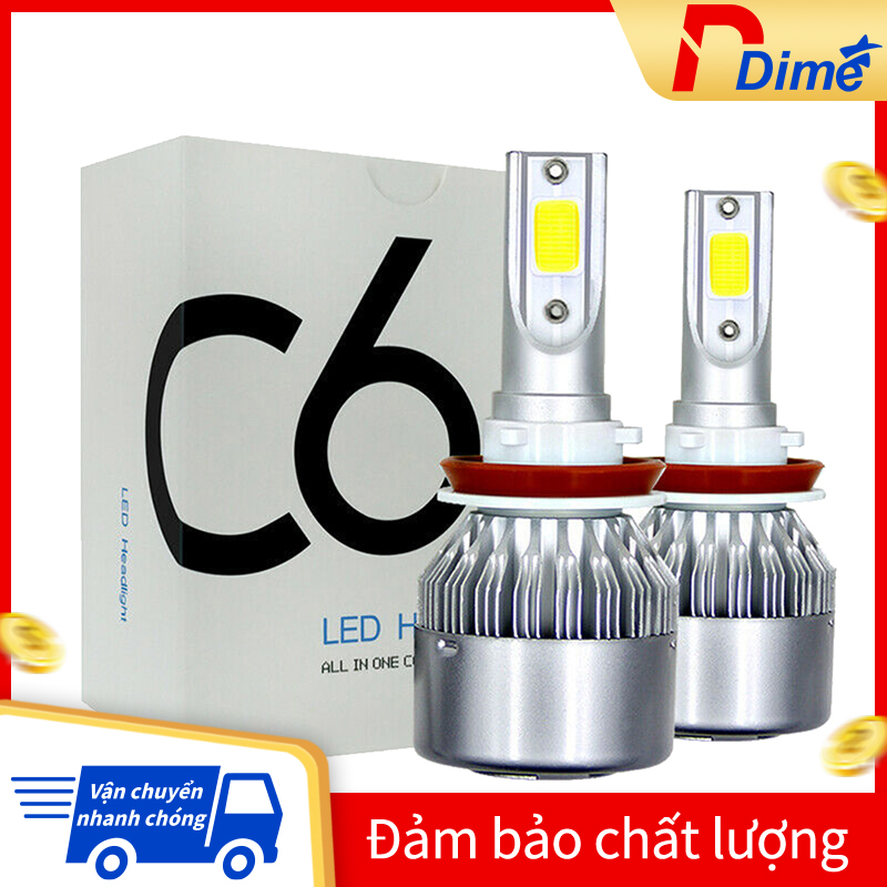Đèn pha led c6 h4 h7 h11 9012 9004 chất lượng cao chuyên dụng cho xe hơi