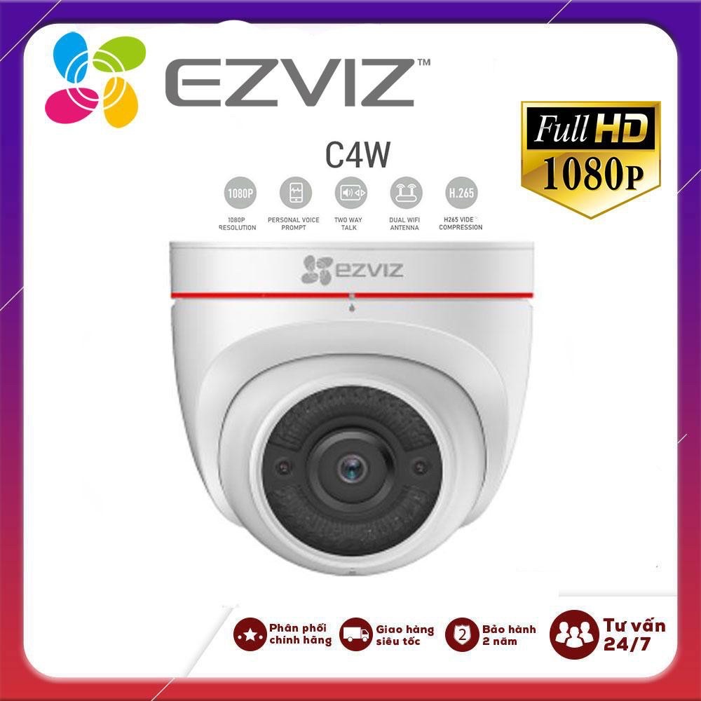Camera wifi dome không dây 2.0 megapixel ezviz c4w