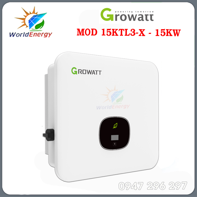 Inverter hoà lưới Growatt 15KW 3pha (MOD 15KTL3-X) bản quốc tế