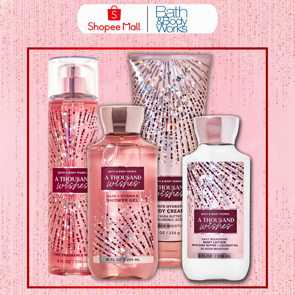 Body Mist A Thousand Wishes Chính Hãng 236ml, Bath and Body Work A Thousand Wishes Chính Hãng