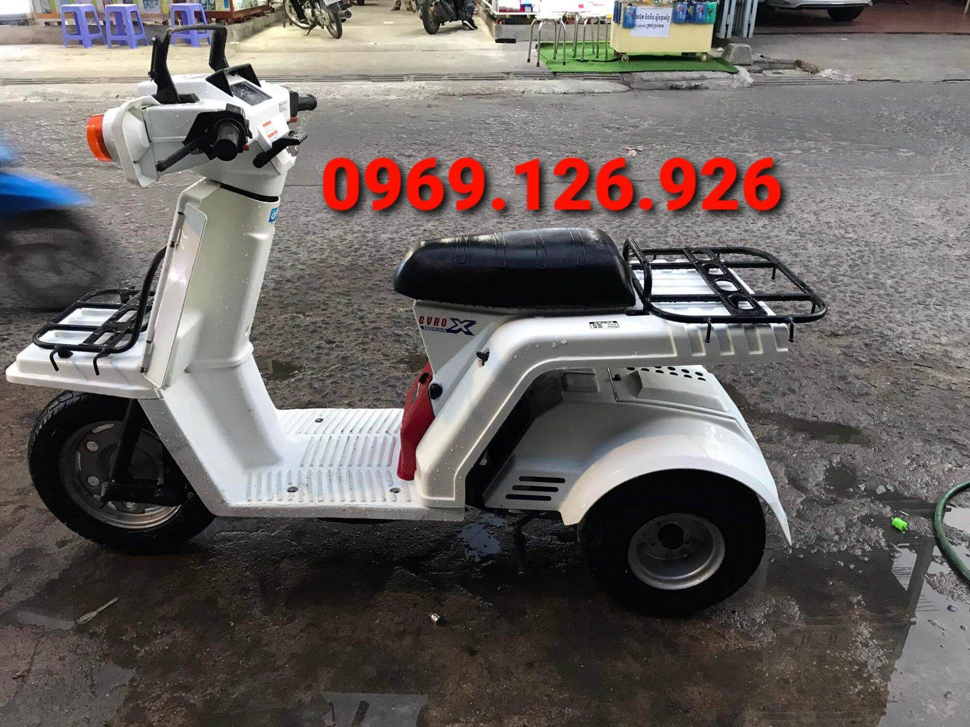 FREESHIP Xe máy 50cc 3 bánh màu trắng