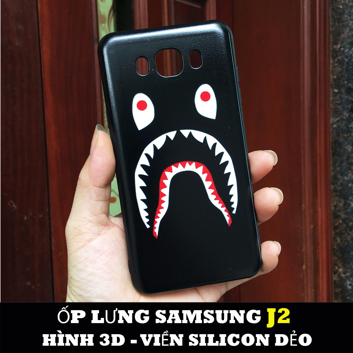 Ốp lưng hình bape 3d cho máy samsung j2