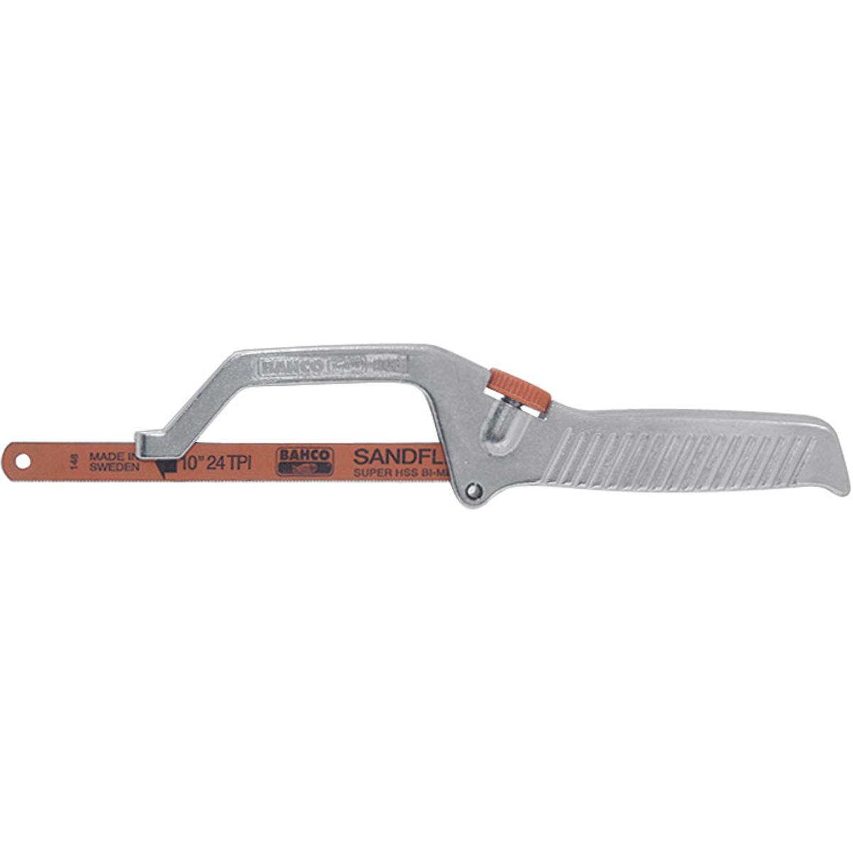 Cưa sắt mini bahco với lưỡi lưỡng kim 24 răng 300mm