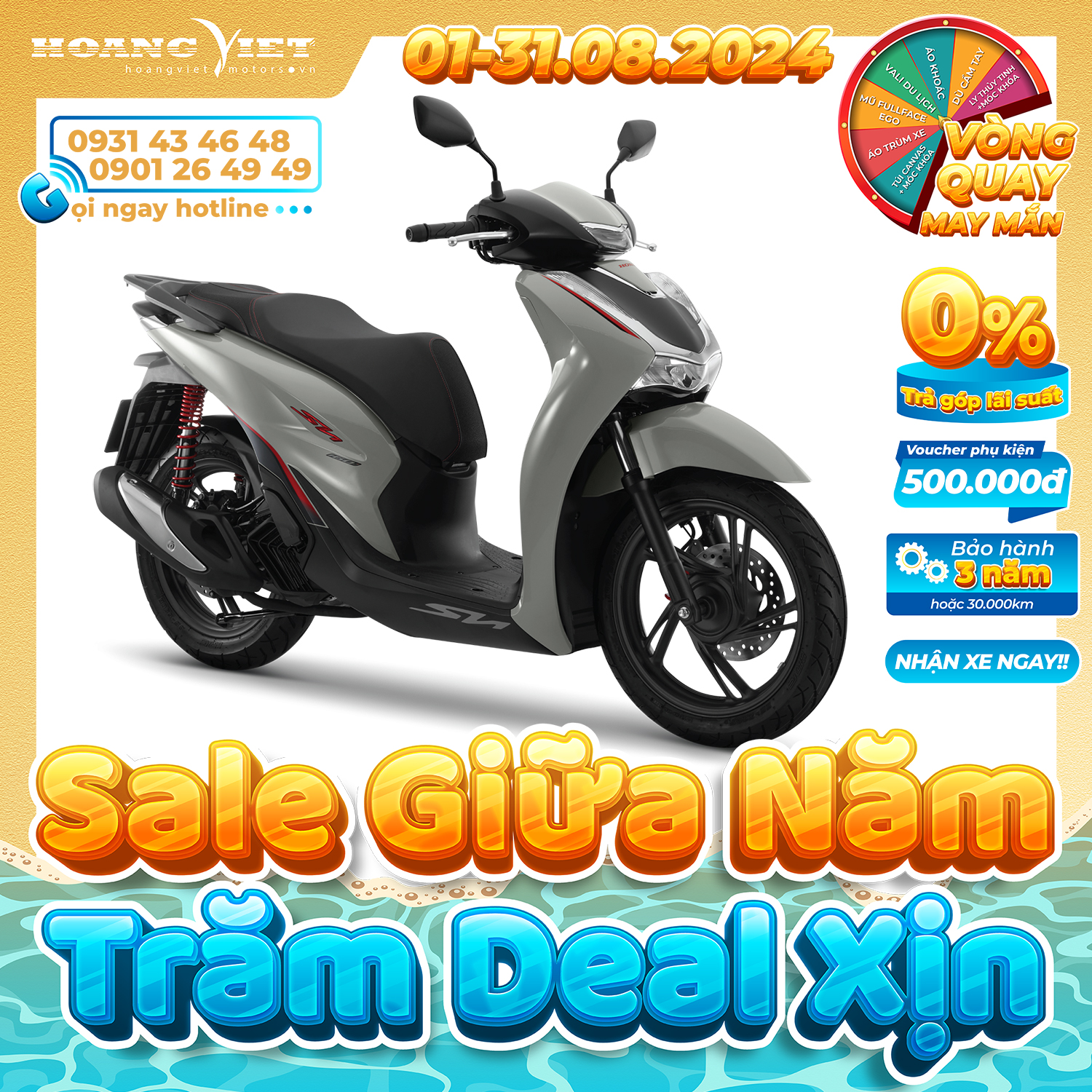 Xe máy honda sh160i 2024 - phiên bản thể thao