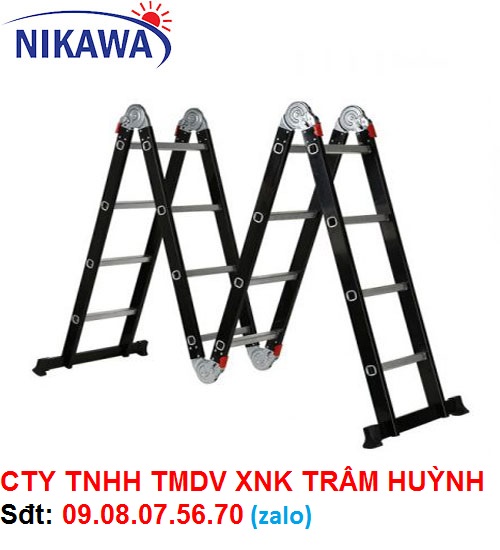 THANG NHÔM GẤP ĐOẠN NIKAWA NKG-44
