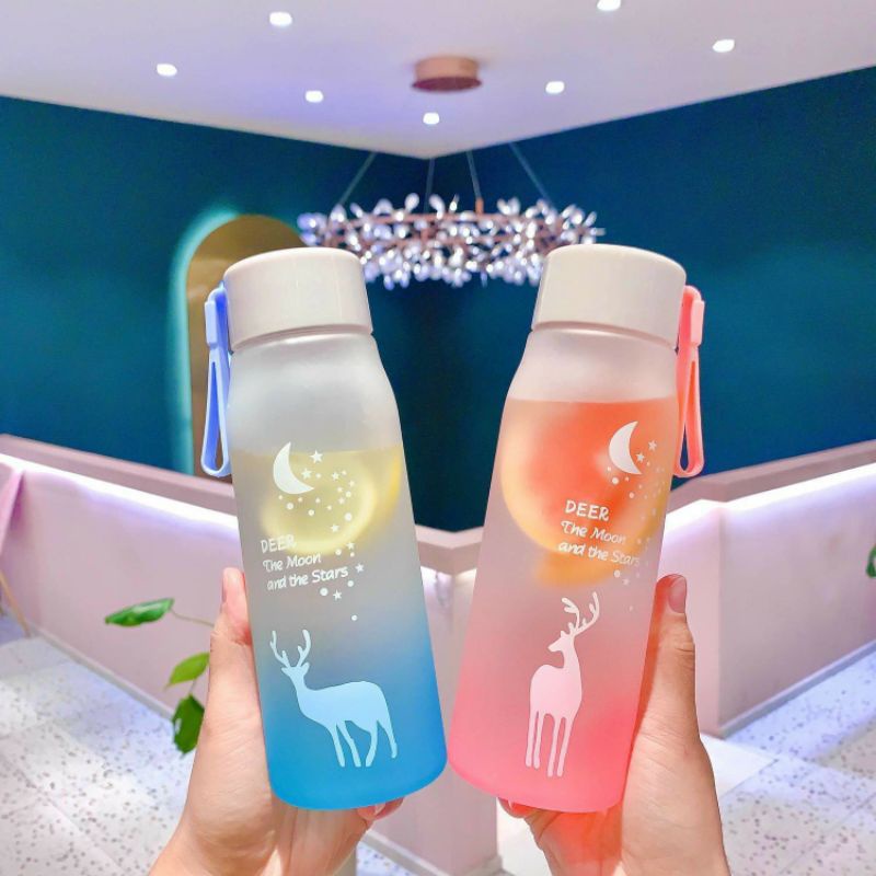 Bình nước lock&lock milky dung tích 500ml nhựa pet bpa