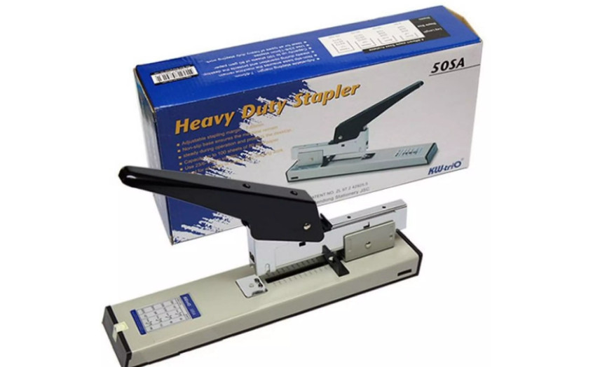 Máy bấm kim số lớn kw.trio 50-sa