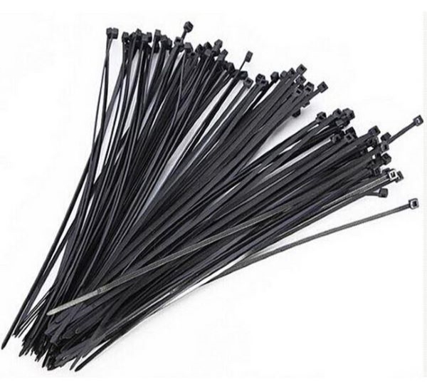 Dây rút nhựa dẻo màu đen 15cm,20cm,25cm,30cm