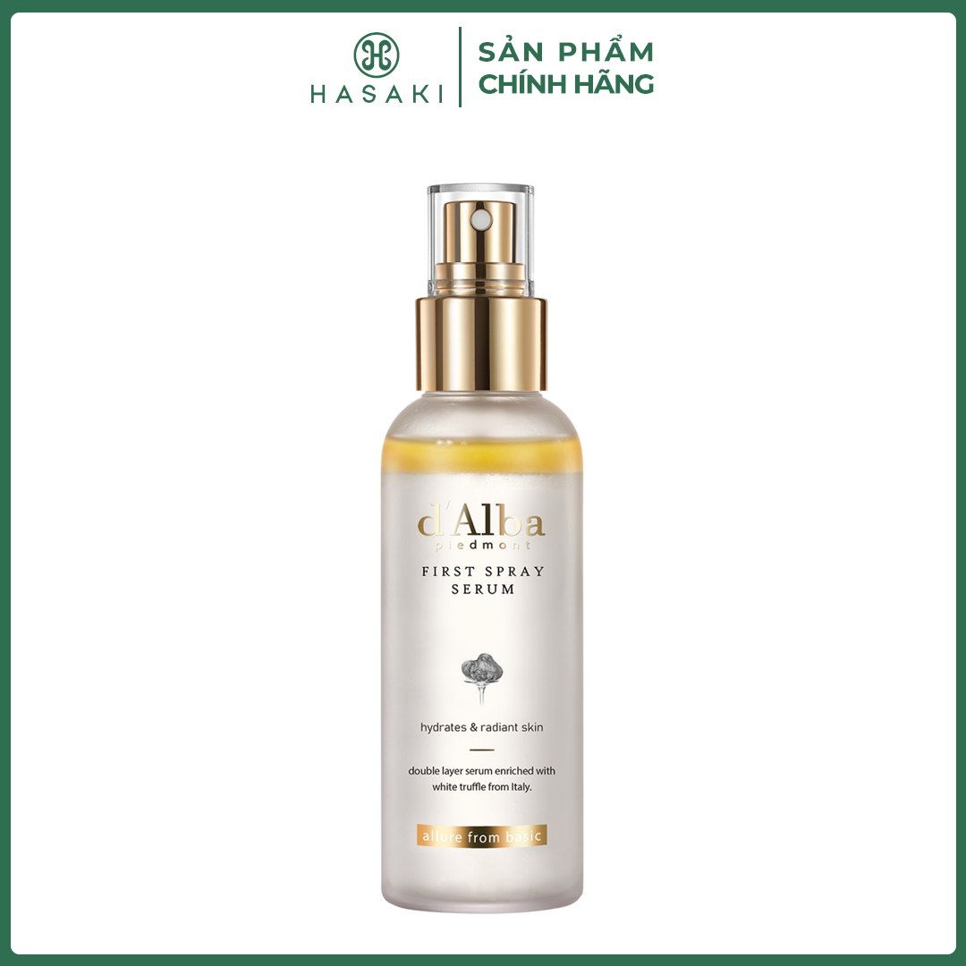  Serum d'Alba Dạng Xịt Nấm Truffle Trắng Căng Bóng Da 100ml Hasaki Sản Phẩm Chính Hãng 