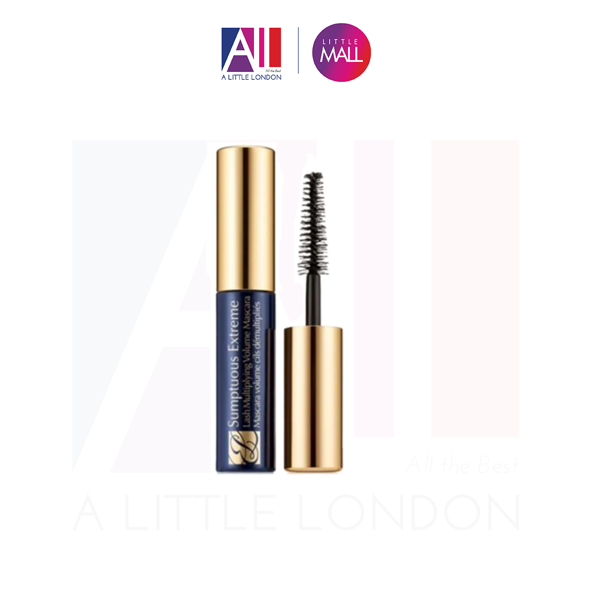 Mascara làm cong và dày mi Estee Lauder Sumptuous Bold Volume Mini Black Mascara 2.8ml (Bill Anh)