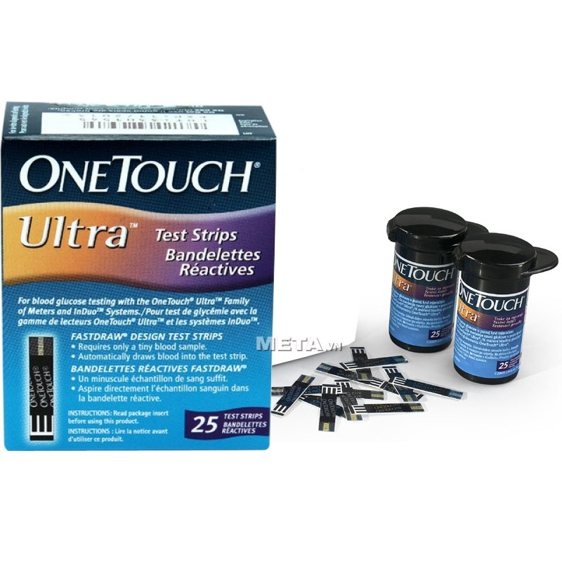 - que thử đường huyết one touch ultra