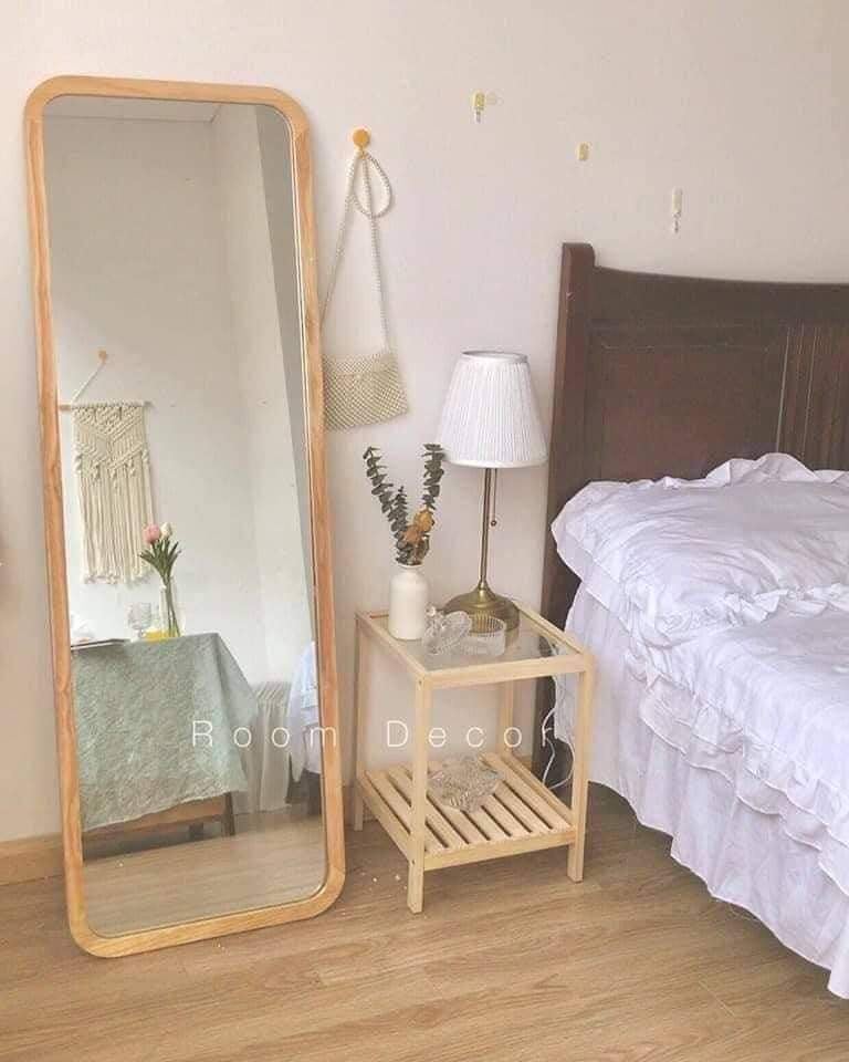 Gương soi toàn thân viền gỗ 60x160cm - shop_gp