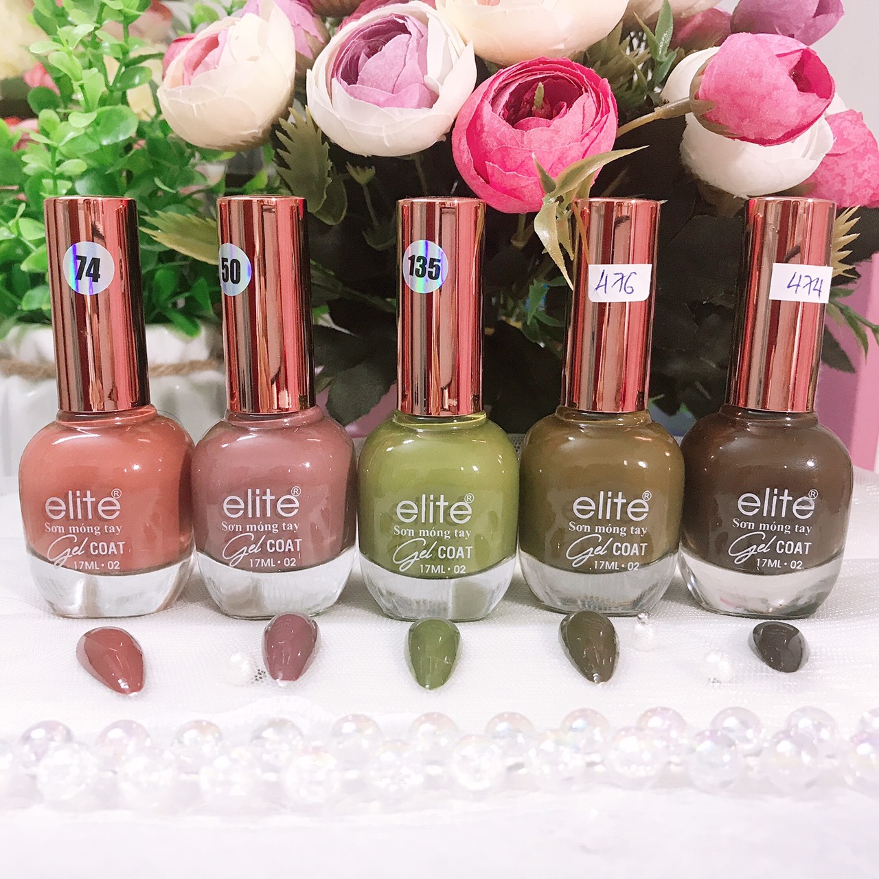 Sơn gel lạnh cao cấp Elite 17ml (không cần hơ máy)