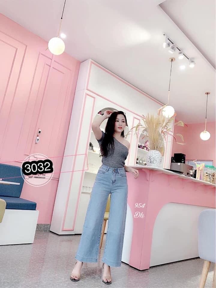 Quần jean ống rộng cực tôn dáng, thời trang 1993