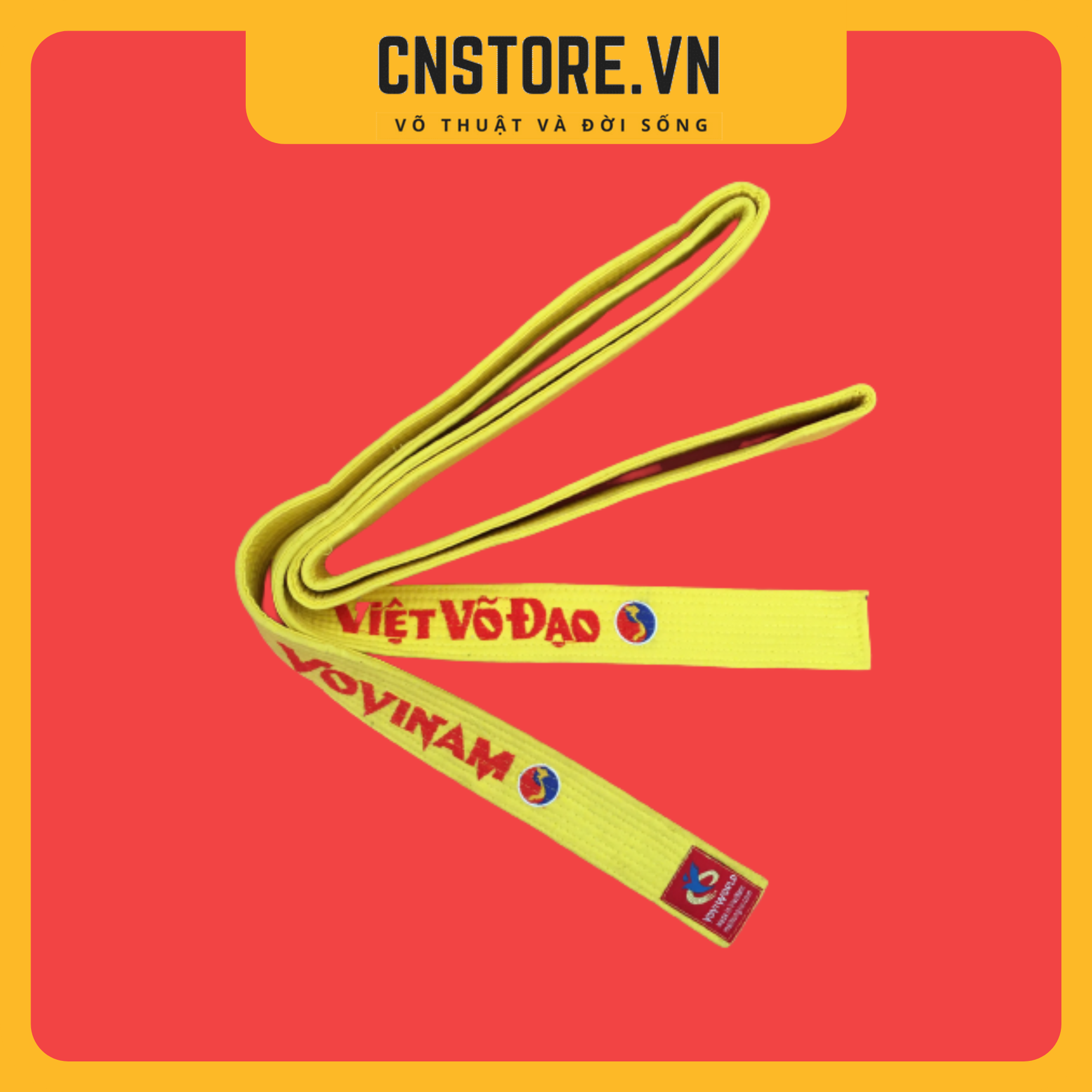 Đai Vàng Vovinam Loại Tốt