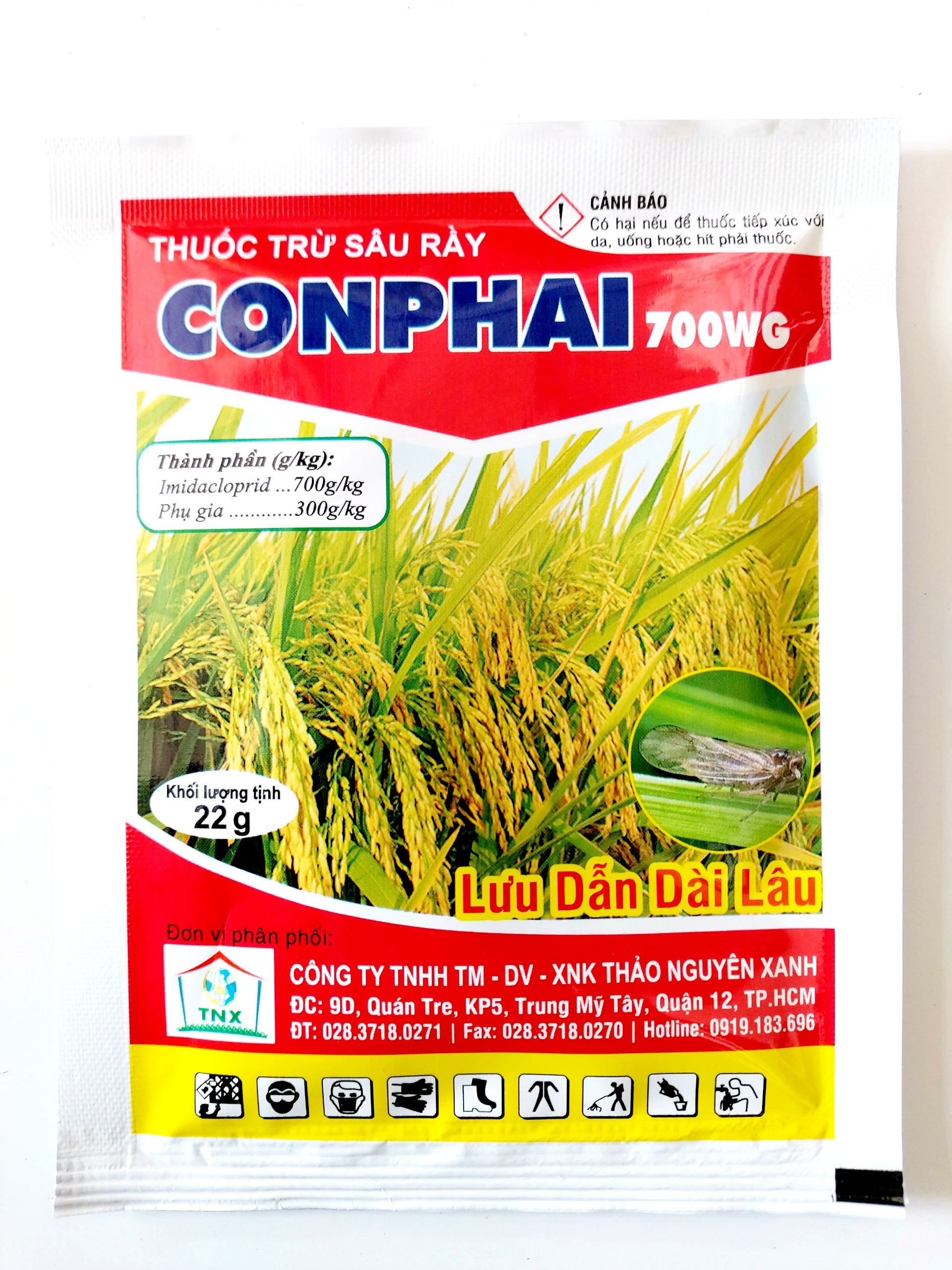 THUỐC TRỪ SÂU RẦY CONPHAI 700WG