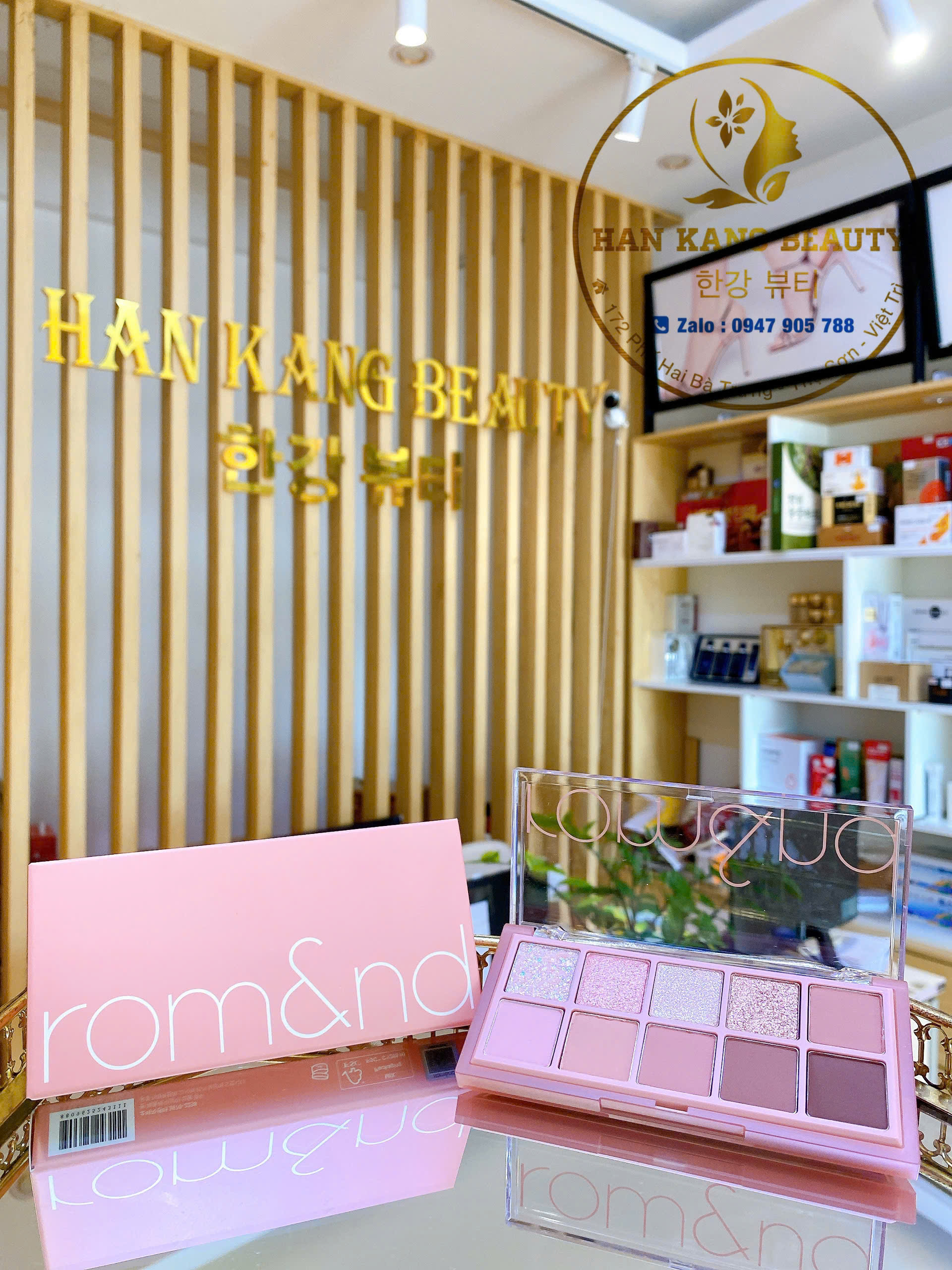 Bảng phấn mắt Romand Better Than Palette #03 Rosebud Garden