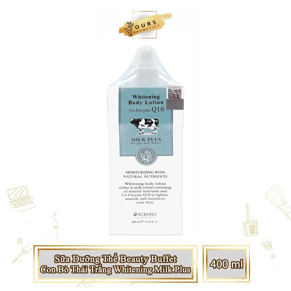 Sữa Dưỡng Thể Con Bò Thái Beauty Buffet Whitening Milk Plus Dưỡng Sáng Mịn Da