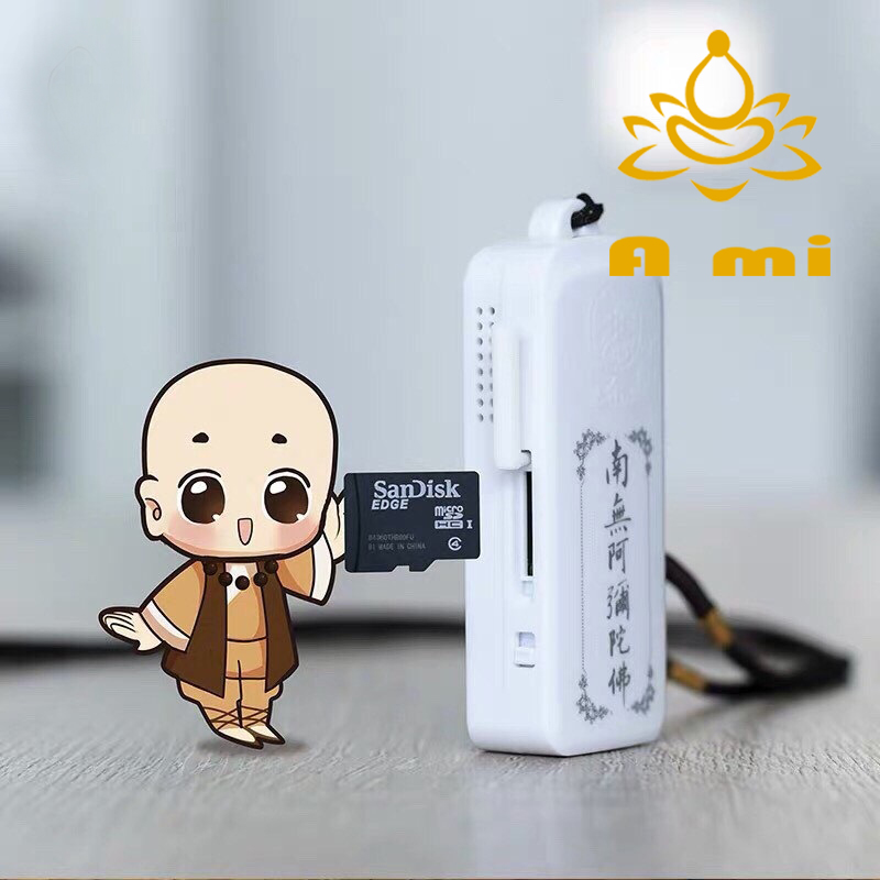 Máy niệm phật tí hon - âm thanh hay trung thực 11 bài tiếng việt