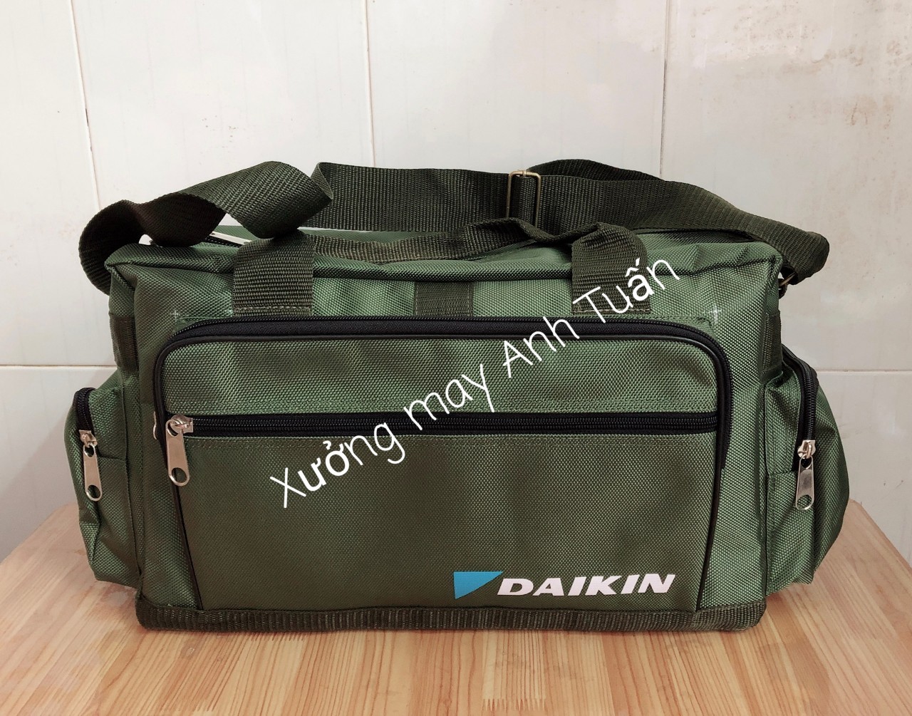Túi Đựng Đồ Nghề - Size trung DAIKIN 7 ngăn cao cấp - TDNXGHH