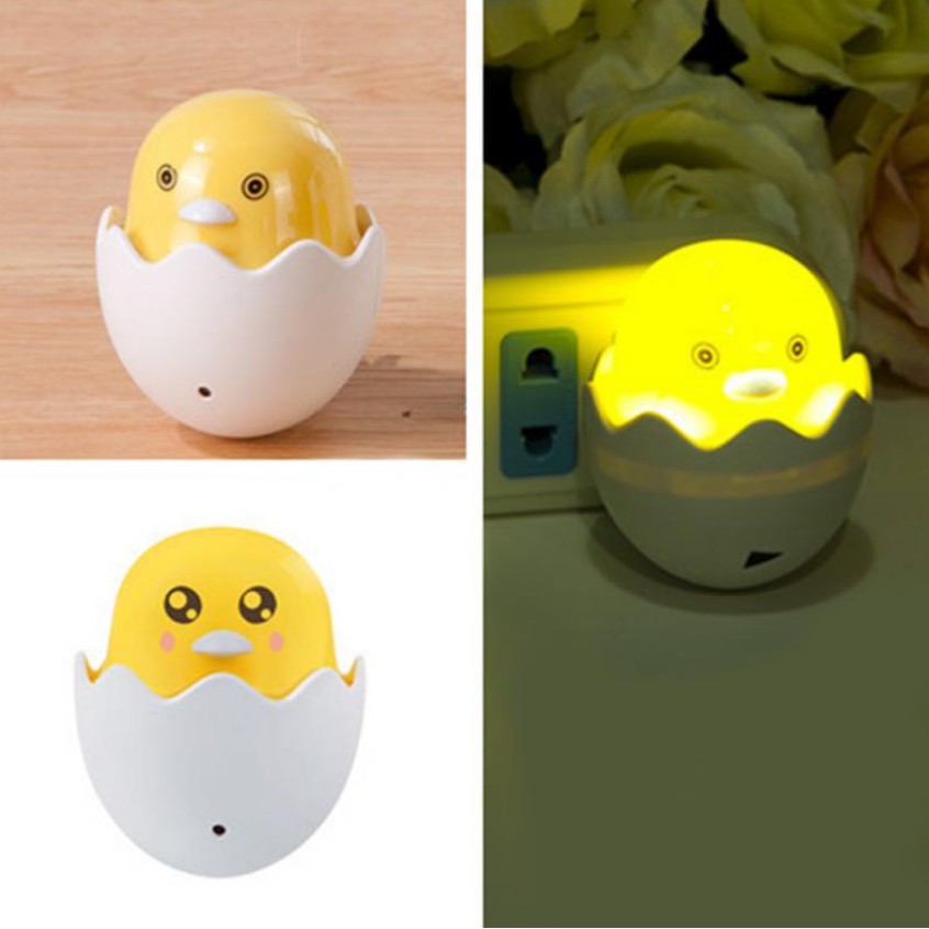 Đèn ngủ tự động hình quả trứng giá rẻ - Đèn ngủ con gà - Nhiều mẫu