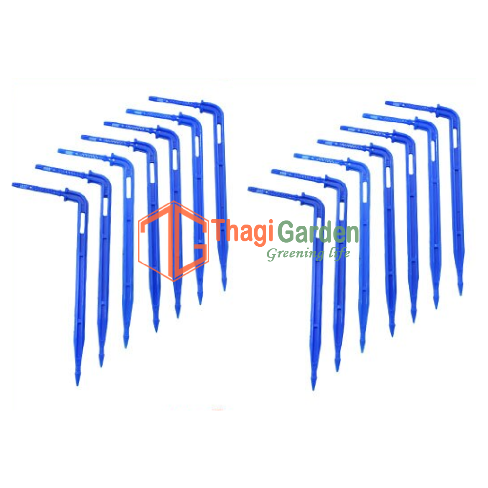 Bộ 50 que cắm xanh nhỏ giọt- Tưới nhỏ giọt cây trồng, dưa lưới