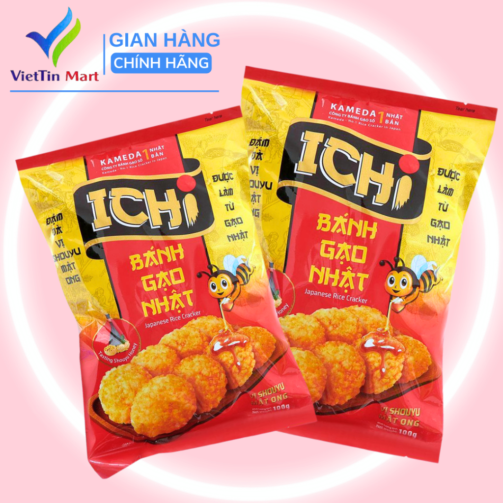  Bánh Gạo Nhật ICHI Đậm Đà Vị Shouyu Mật Ong 