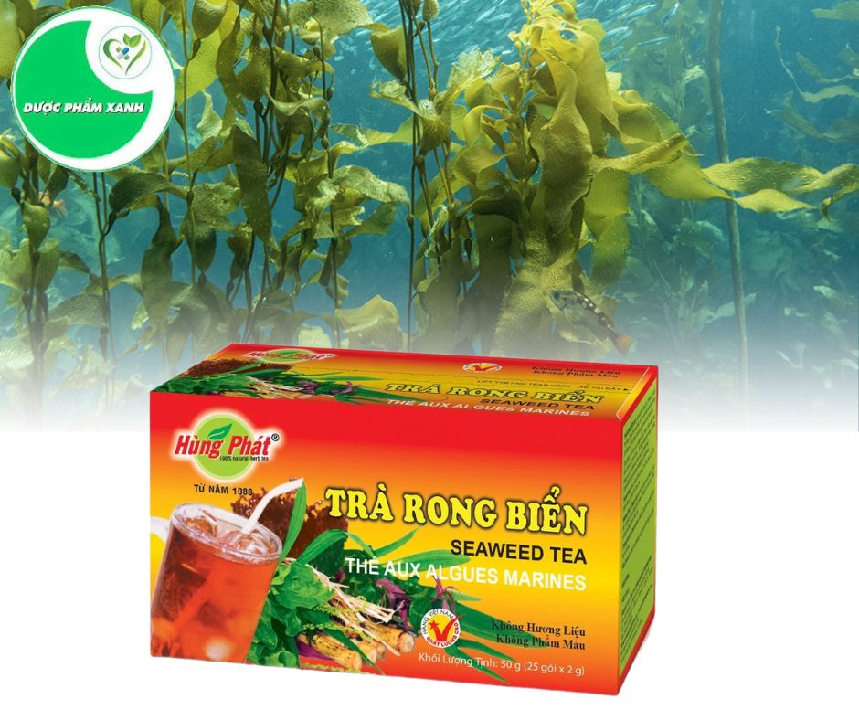 Trà rong biển - thương hiệu hùng phát