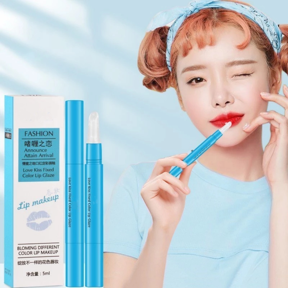 Gel khóa màu son môi lâu trôi chống dính tiện dụng, gel giữ mầu son 24h-NIEVE