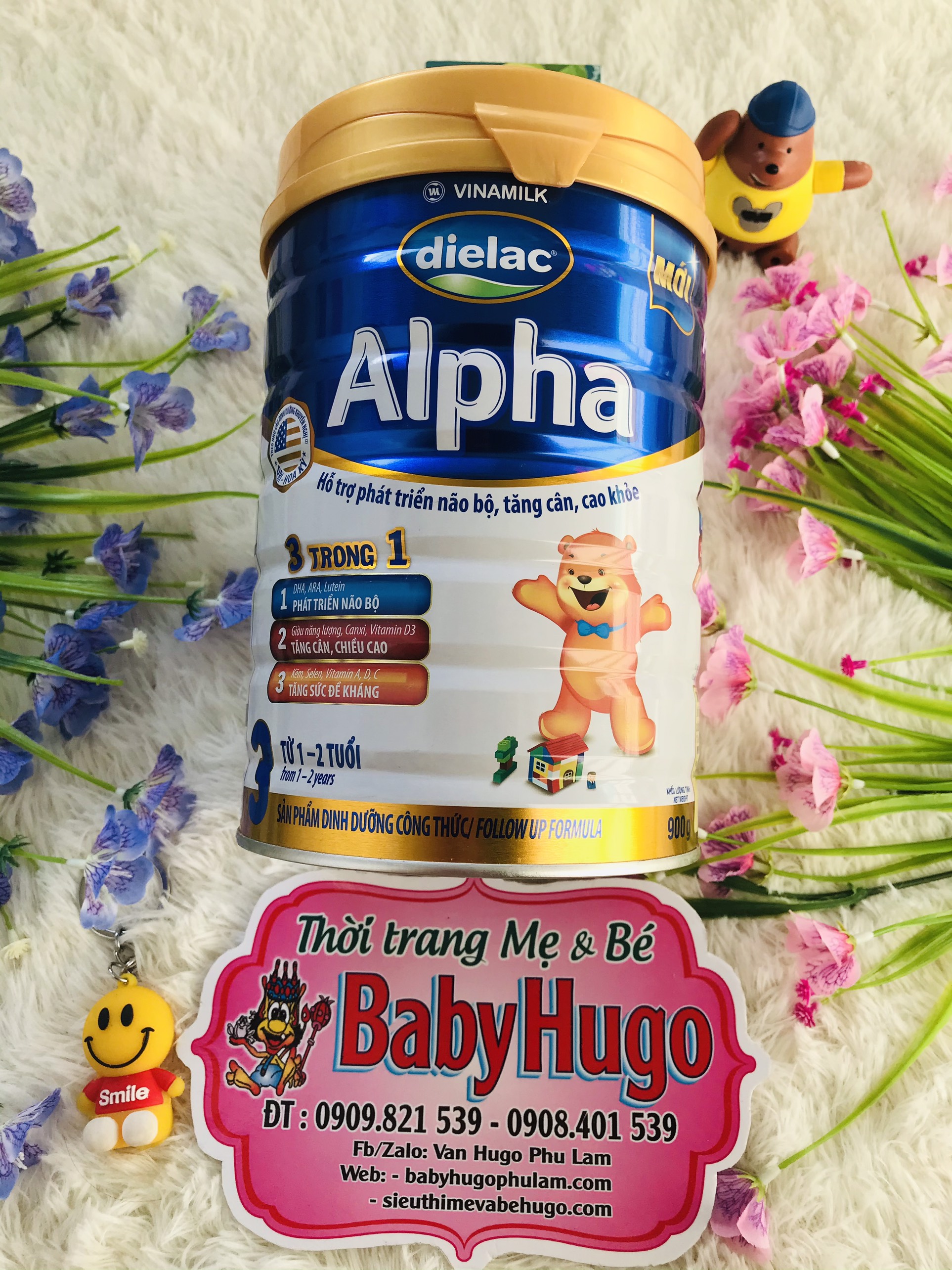 Sữa bột dielac 3 900g