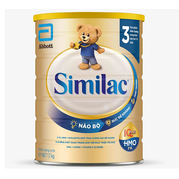 Sữa similac iq hmo số 3 lon 1.7kg