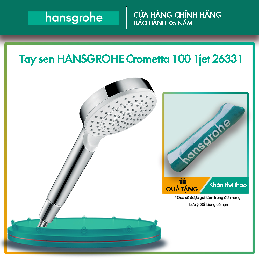 Tay sen hansgrohe crometta 100 1jet 26331