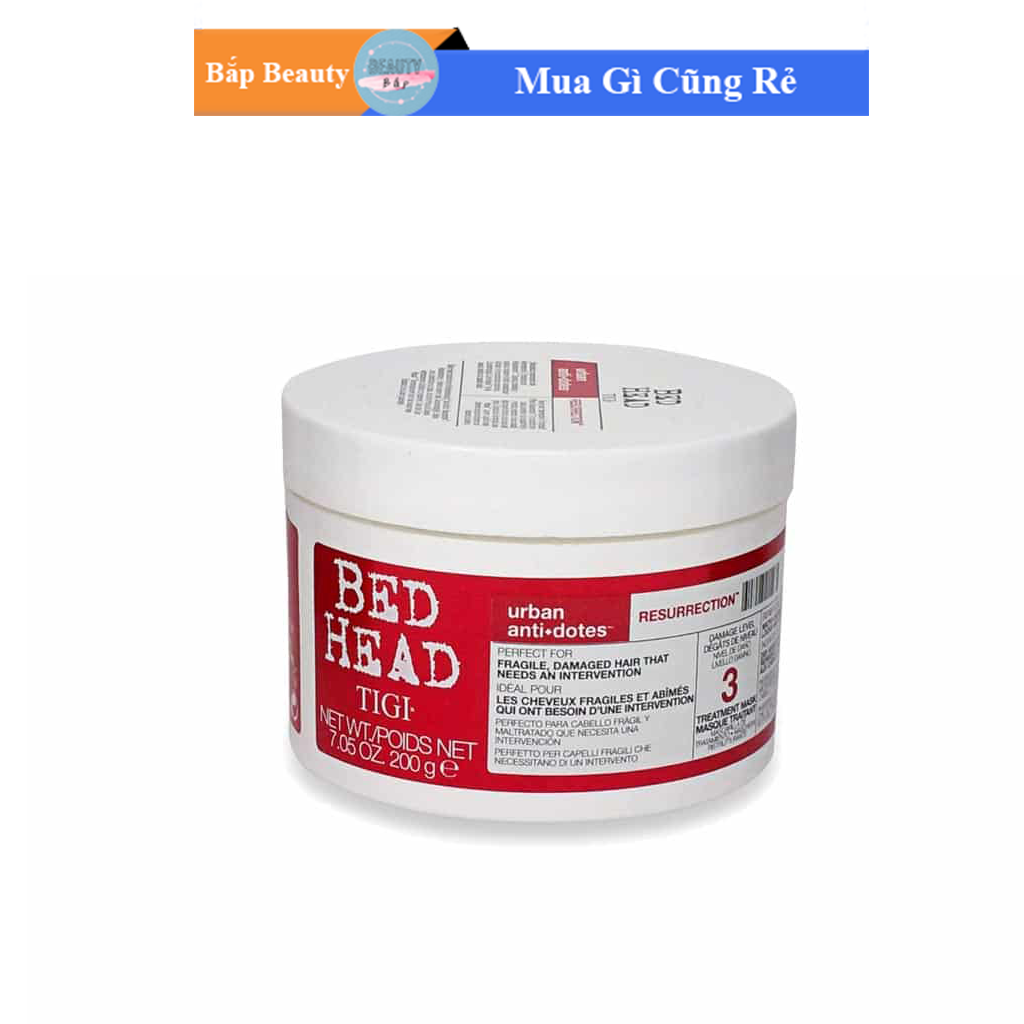 Kem ủ tóc phục hồi hư tổn tigi bed head treatment