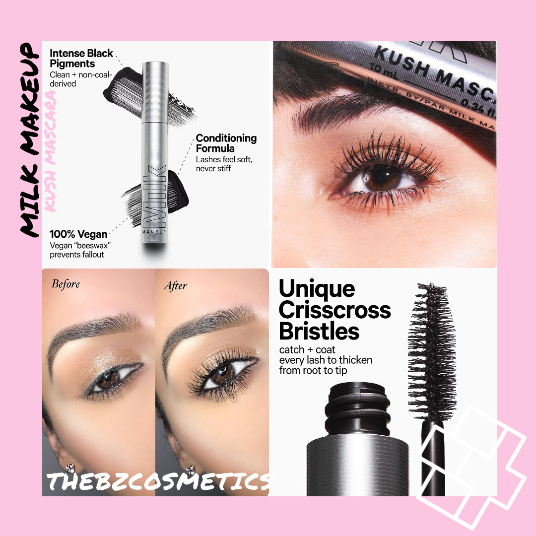 Chuốt Mi Mascara Milk Makeup KUSH Mascara High Volume “Boom” Black