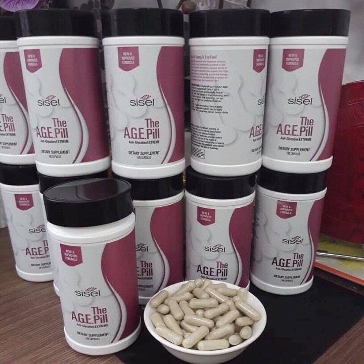Viên Uống Sisel The Age Pill :viên uống trẻ hóa 20 tuổi với công nghệ DNA phục hồi tế bào gốc Mỹ - sisel1 - sisel1