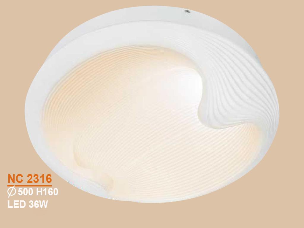 Đèn mâm led ốp trần hiện đại vkt-nc-2316