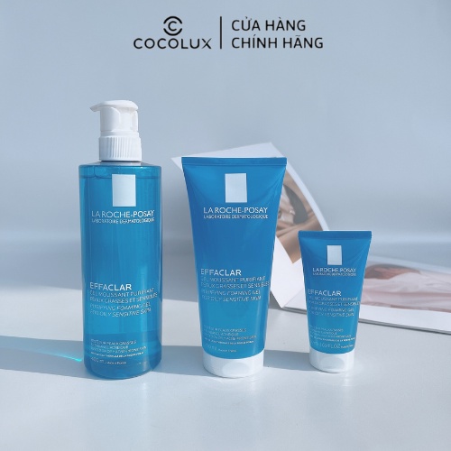 [Công Ty, Tem Phụ] Gel Rửa Mặt Dành Cho Da Dầu, Nhạy Cảm Effaclar Gel Moussant Purifiant- La Roche Posay-[Coco Shop]