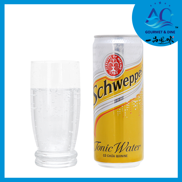 Nước Giải Khát Có Gas Schweppes Tonic 330ml - Schweppes Tonic Water 330ml