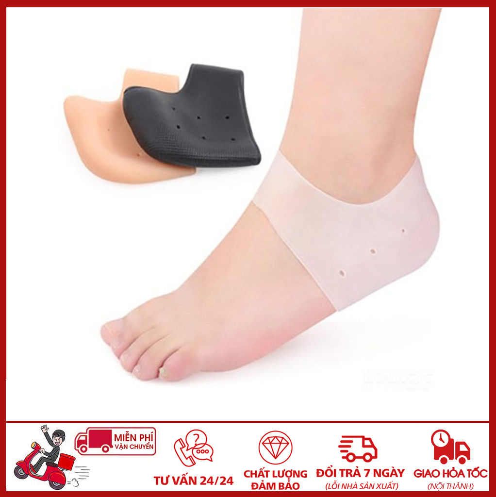 ⛔giadunghoalong⛔ bộ 2 bọc gót chân silicon