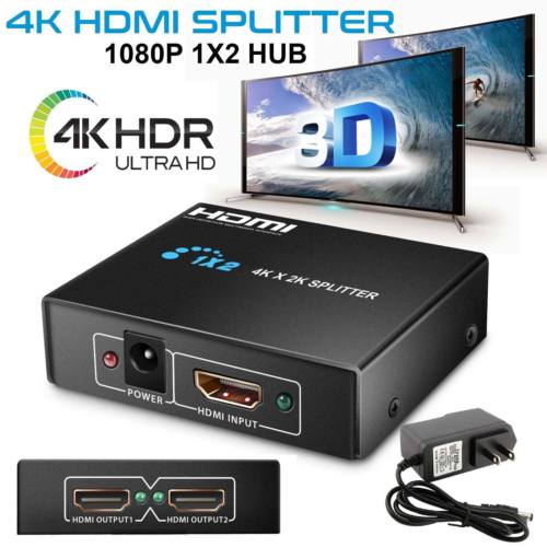 Bộ chia hdmi 1 ra 2 full hd, hỗ trợ 4k