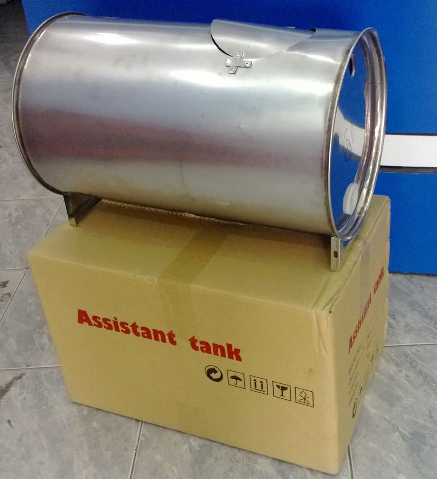 [HCM]Bồn phụ năng lượng mặt trời inox 304