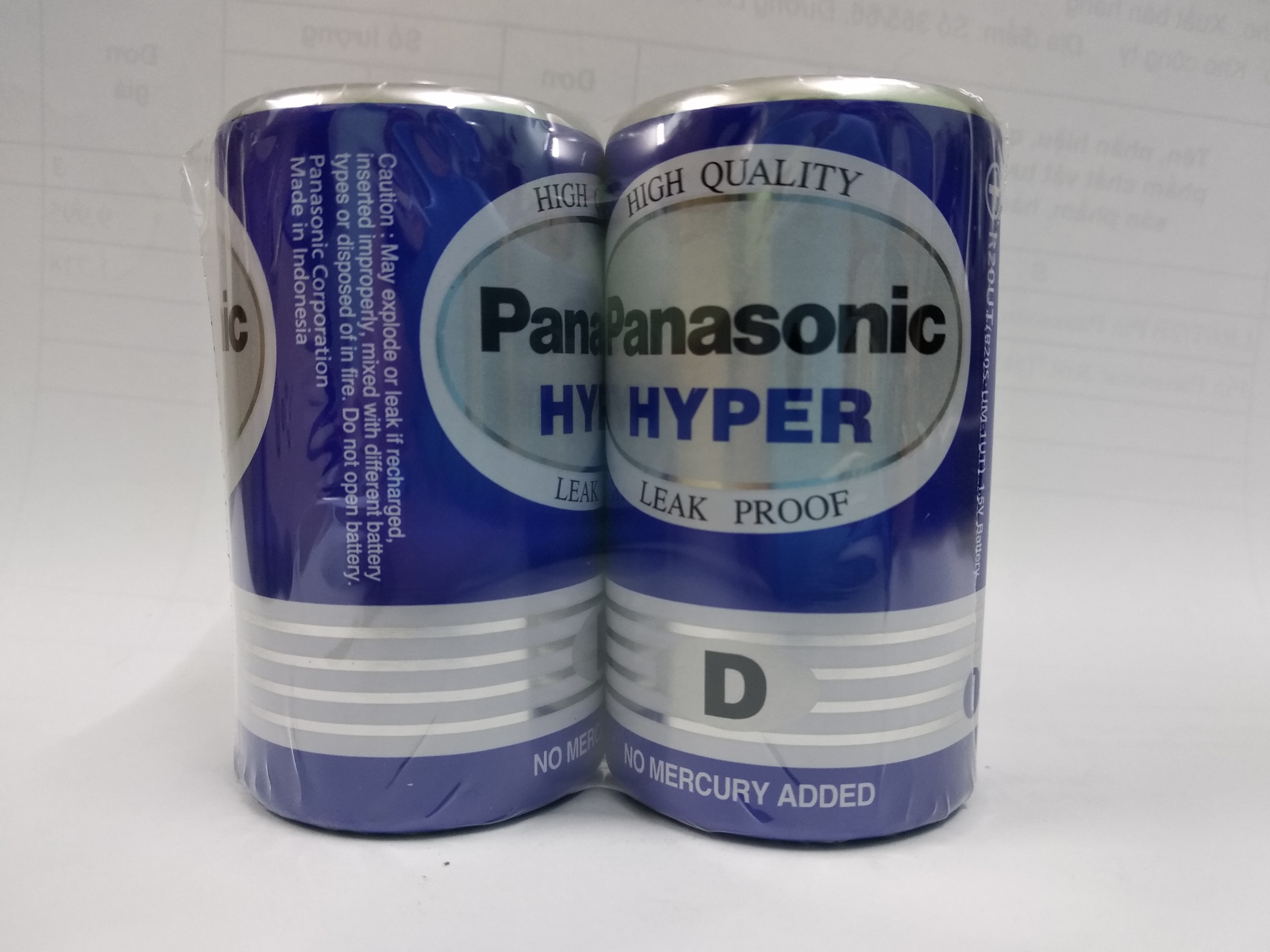 Pin đại d carbon panasonic r20ut/2s
