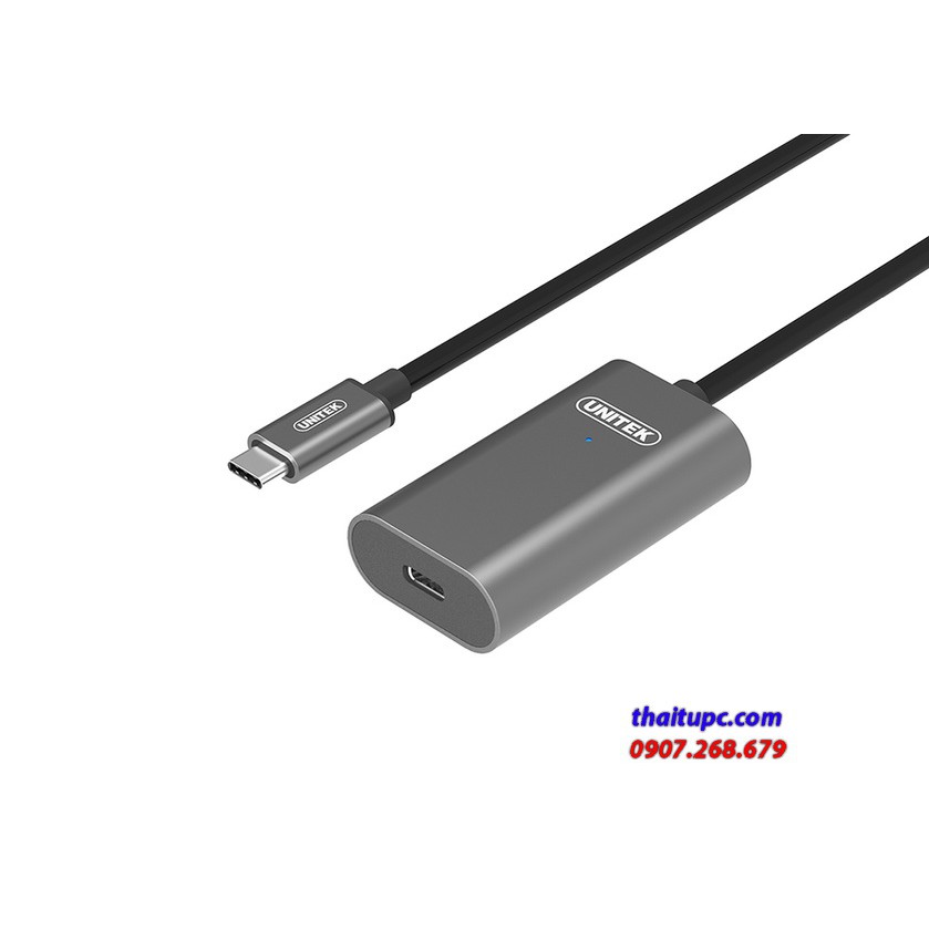 Cáp Type C nối dài sang Type C Unitek 5m