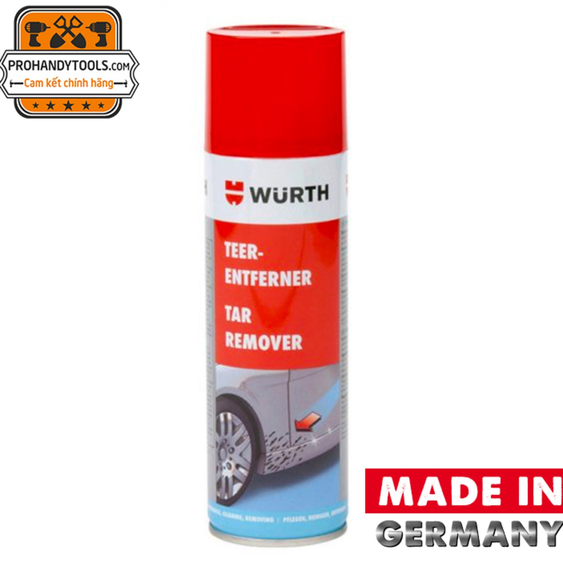 Tẩy nhựa đường wurth tar remove 300ml