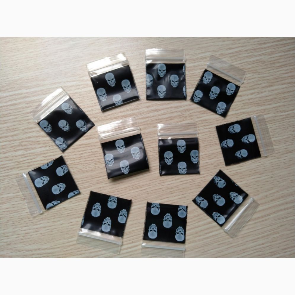 100 cái túi zip mini nhỏ 3x4cm, HÌNH HOẠ TIẾT